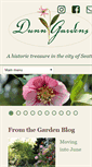 Mobile Screenshot of dunngardens.org